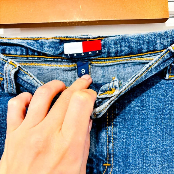 TOMMY HILFIGER Maxi denim skirt - Picture 9 of 10